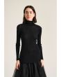 New wool turtleneck pullover