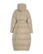 Feather down Kappa med bälte