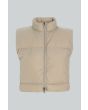 Feather down kort vest