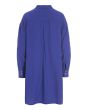 Wrinkle viscose long shirt