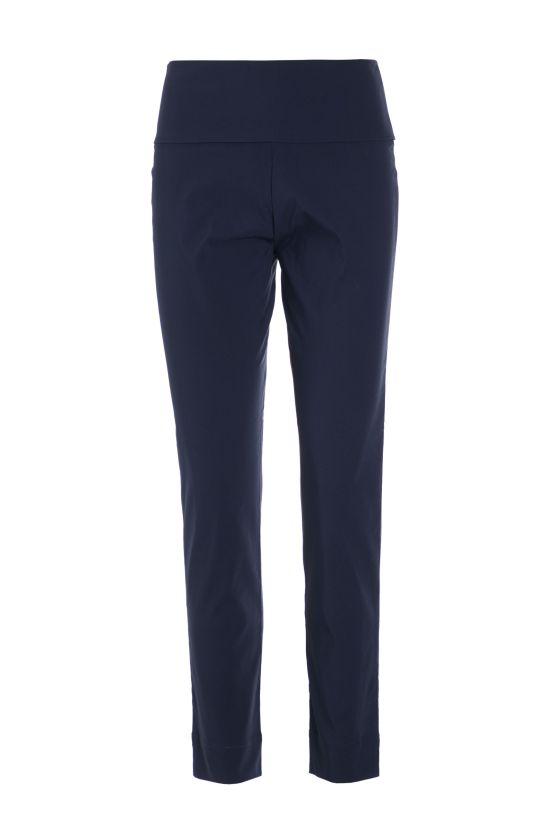 MAGIC STRETCH TROUSERS WITH SLITS A LENGTH