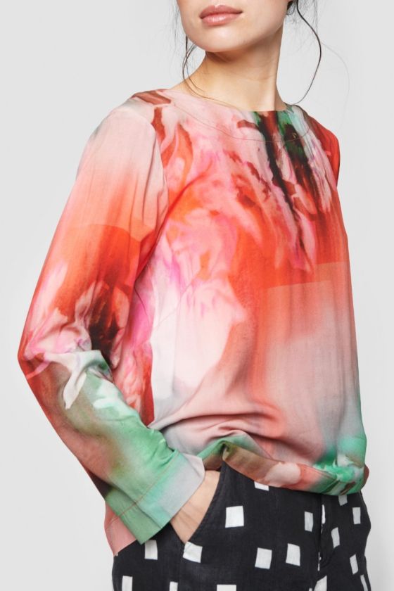 Colour dream & domino FSC blouse