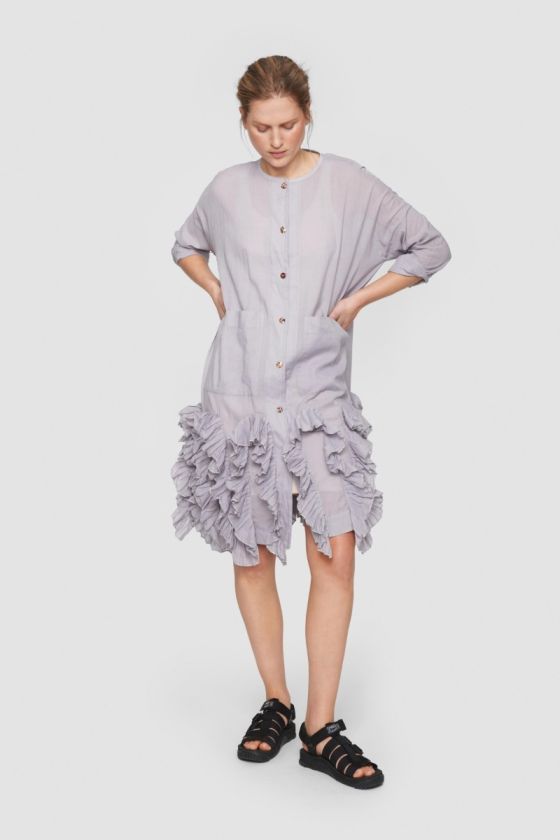 Blur Cotton Kleid