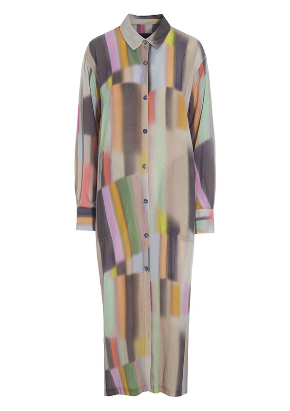 Colour Block Sun Dress