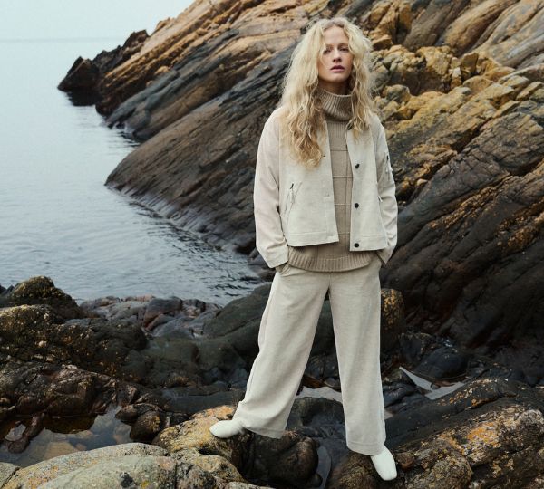 TROUSERS Model i trousers, knit and jackets from BITTE KAI RAND
